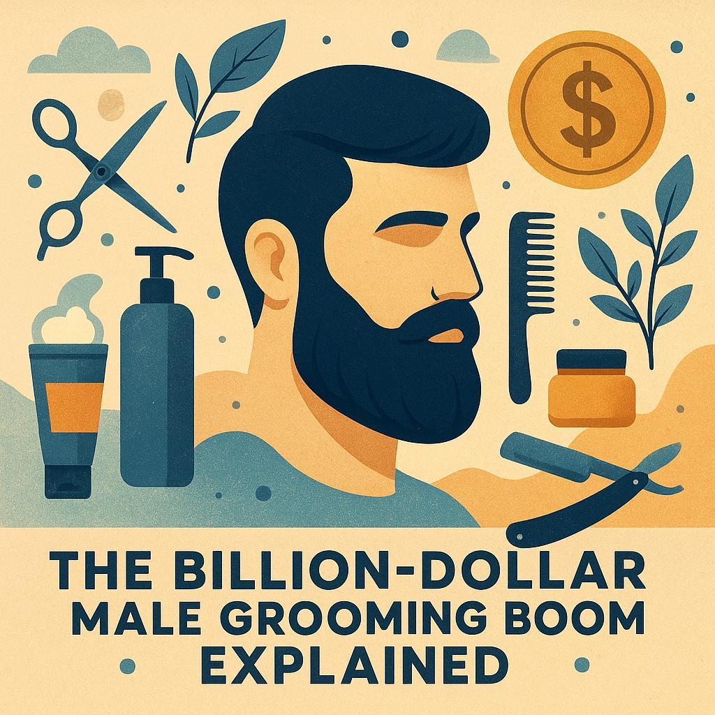 The Billion-Dollar Male Grooming Boom Explained